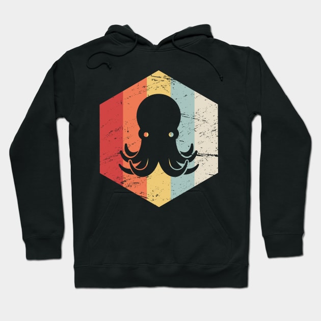 Retro 70s Octopus Hoodie by MeatMan